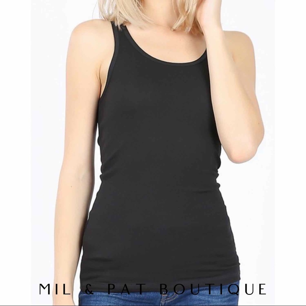 🆕JUST ARRIVED-RIBBED RACERBACK TANK
